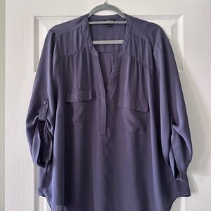 Torrid loose fitting Women's Purple Blouse